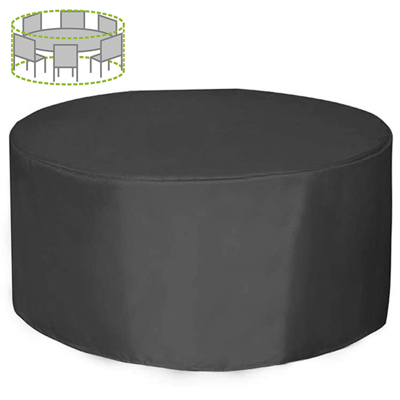 Outdoor Furniture Varnish - غطاء أثاث دائري بـ 12 مقاسًا،