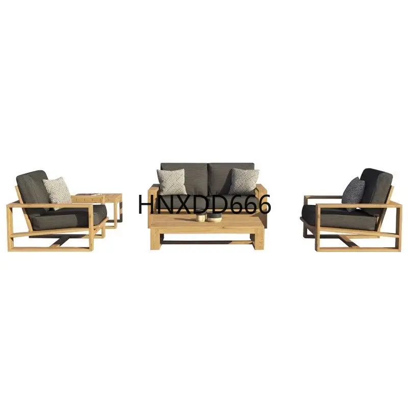 Outdoor Furniture Teak - أريكة خارجية فردية من الخشب الصلب