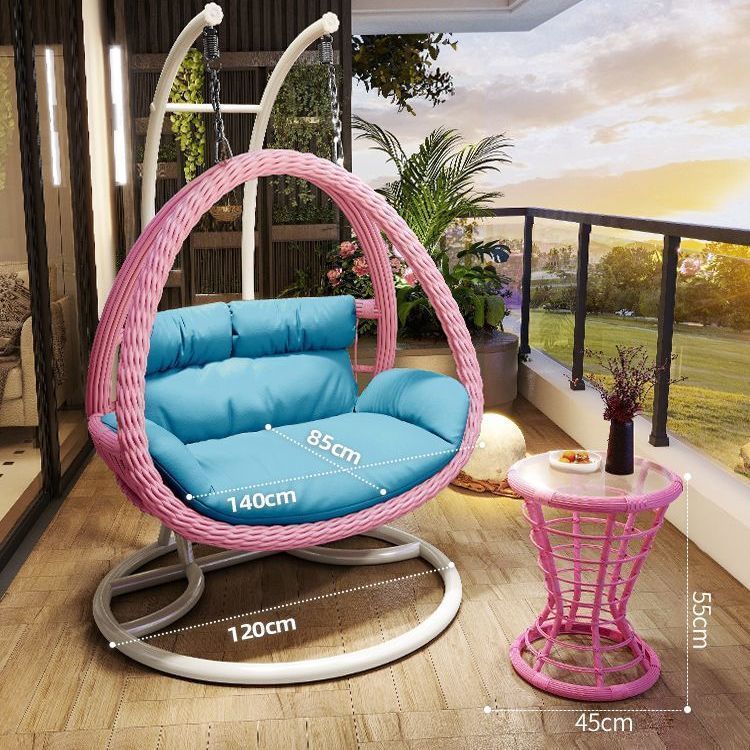 Outdoor Furniture Rocking Chair - كرسي أرجوحة معلق بتصميم عصري للاستخدام