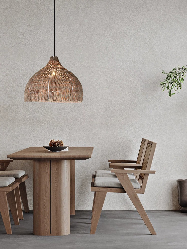 بسيطة الإبداعية الروطان قلادة  - مراجعة Outdoor Furniture Cafe وسعره