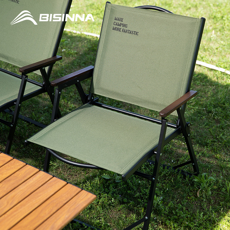 BISINNA-كرسي تخييم قابل للطي ف - مراجعة Outdoor Furniture Rocking Chair وسعره