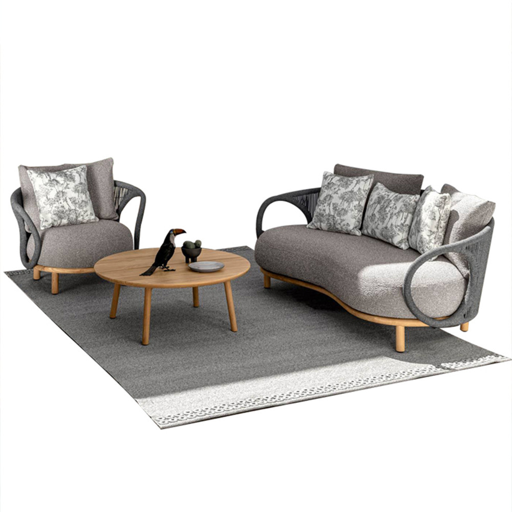 أريكة خارجية من الروطان مع طاو - مراجعة Outdoor Furniture Teak وسعره
