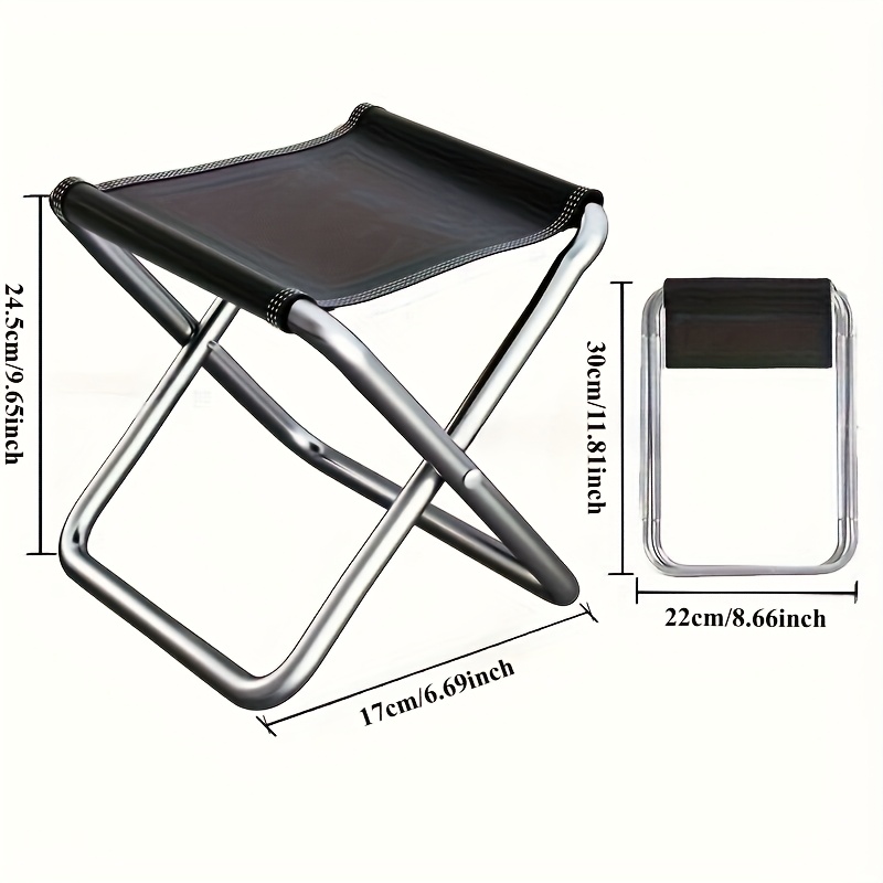 كرسي تخييم محمول قابل للطي خفي - مراجعة Outdoor Furniture Rocking Chair وسعره