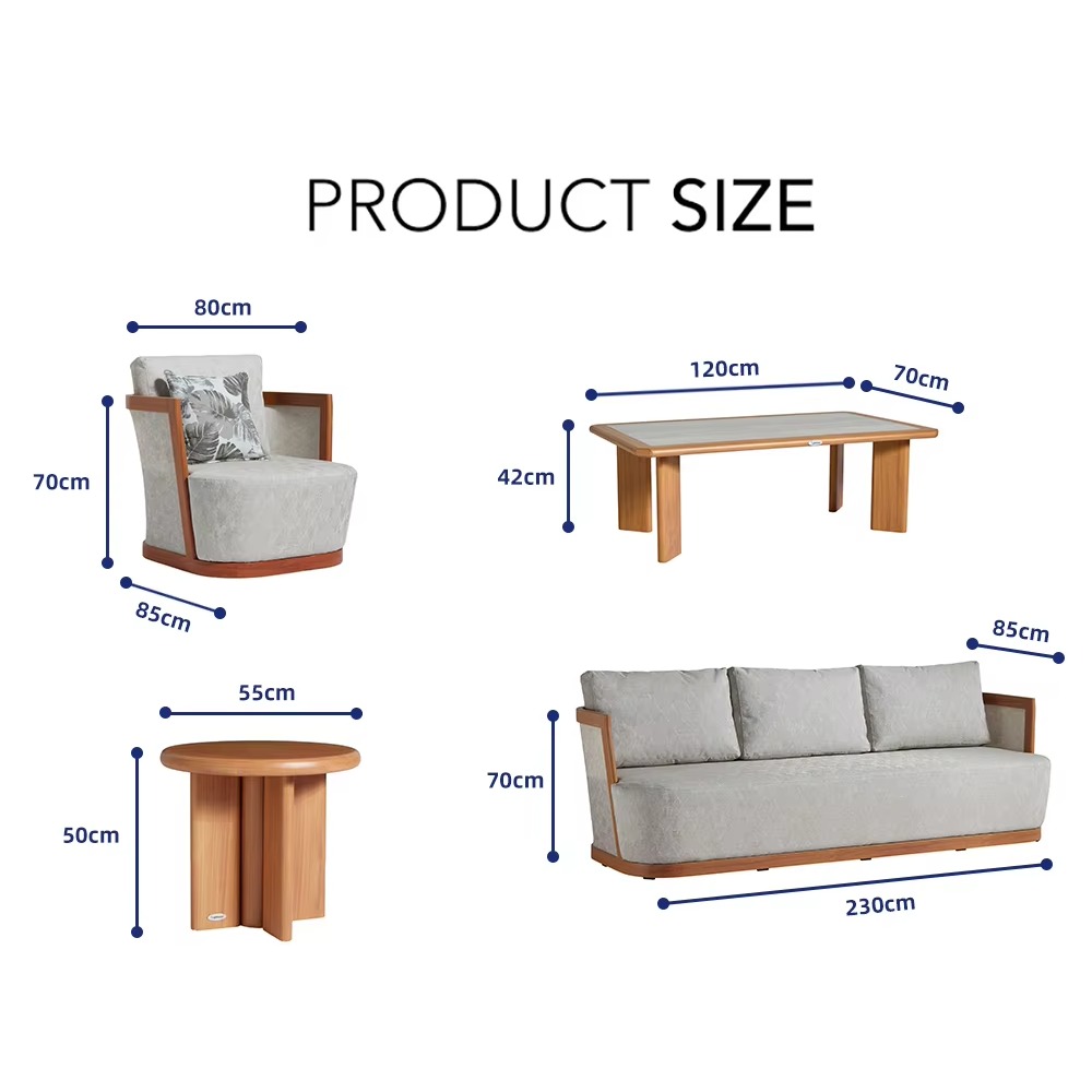 طقم أريكة حديث للحدائق والشرفا - مراجعة Outdoor Furniture Quality وسعره