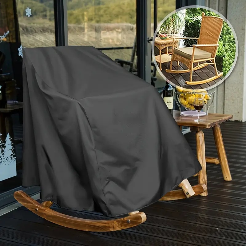 غطاء كرسي هزاز خارجي من قماش أ - مراجعة Outdoor Furniture Rocking Chair وسعره