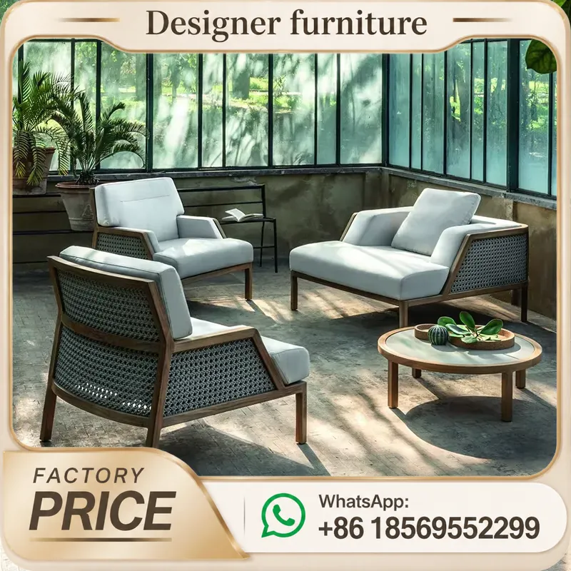 طقم أريكة خارجية من خشب الساج  - مراجعة Outdoor Furniture Teak وسعره
