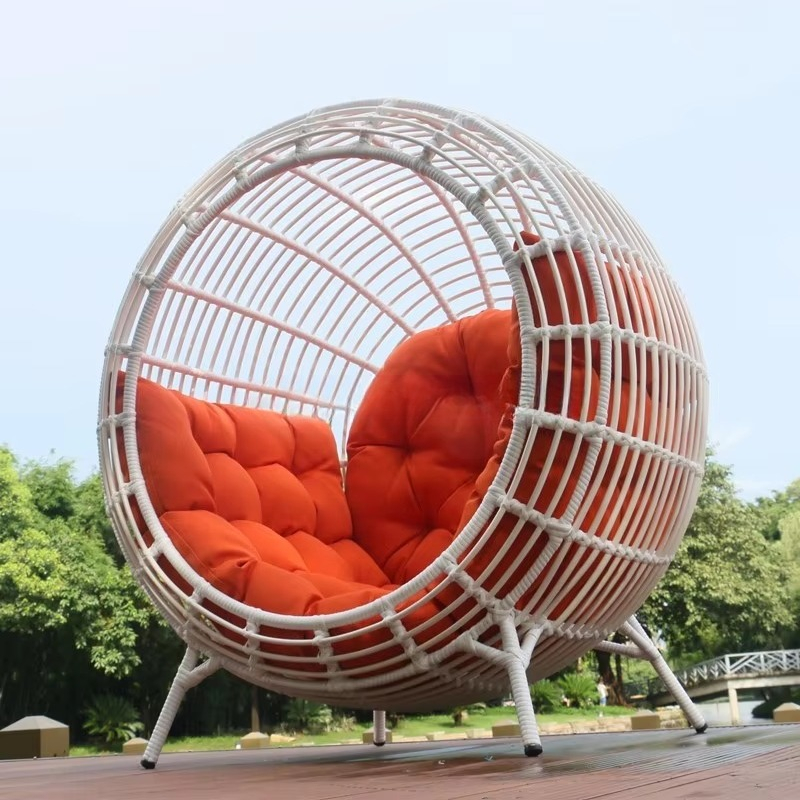 كرسي بيضاوي الشكل من الخيزران  - مراجعة Outdoor Furniture Quality وسعره